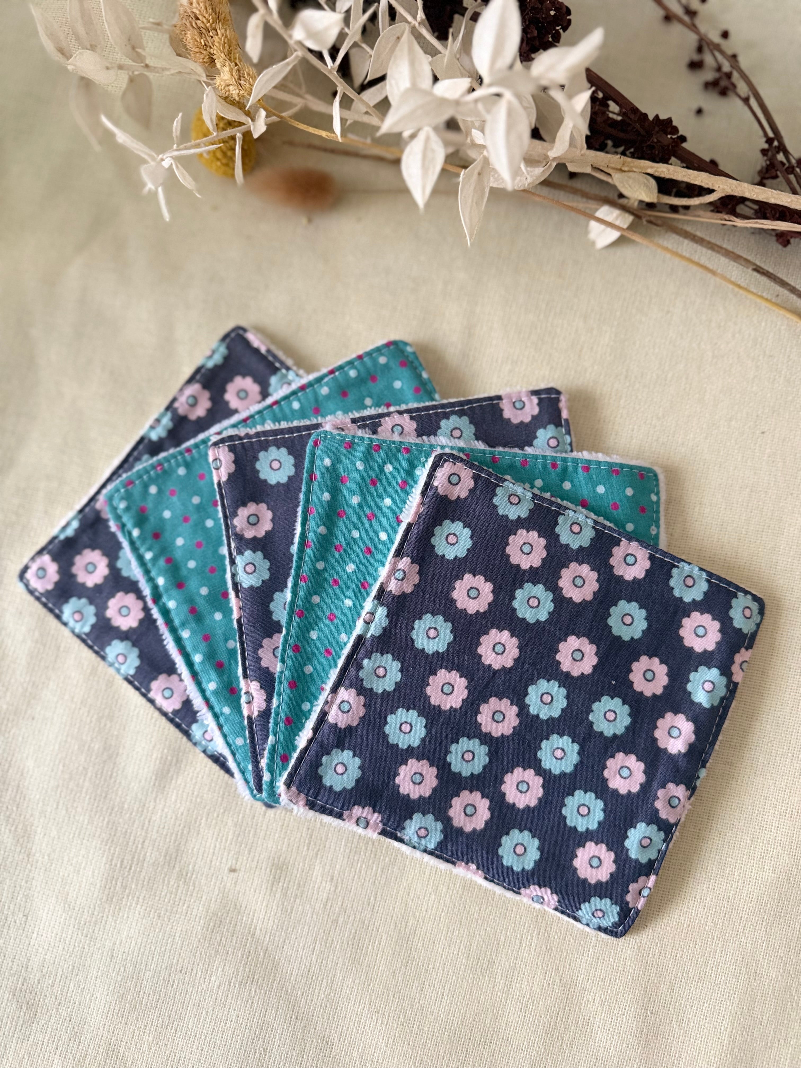 Lingettes lavables x5