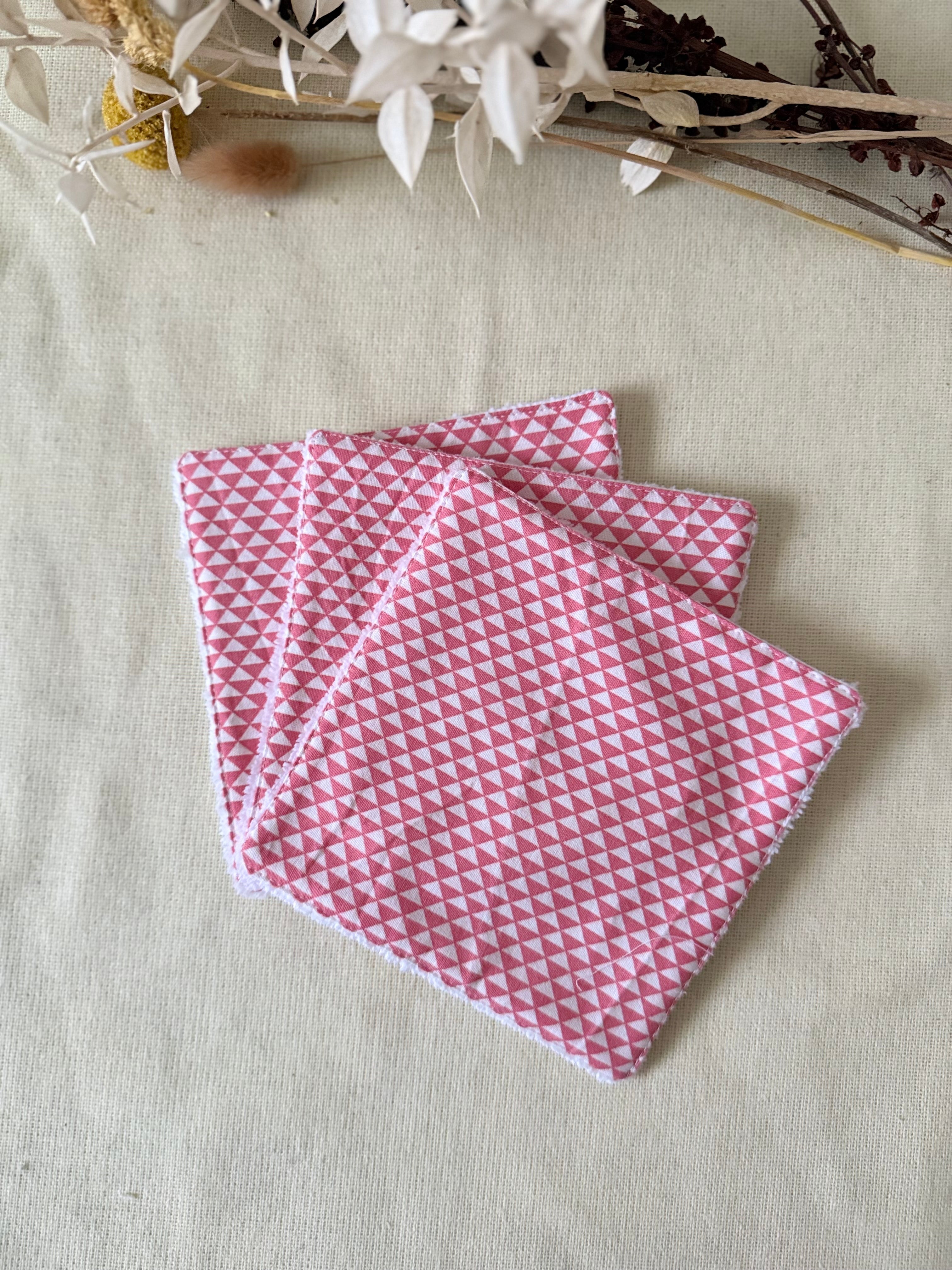 Lingettes lavables x3